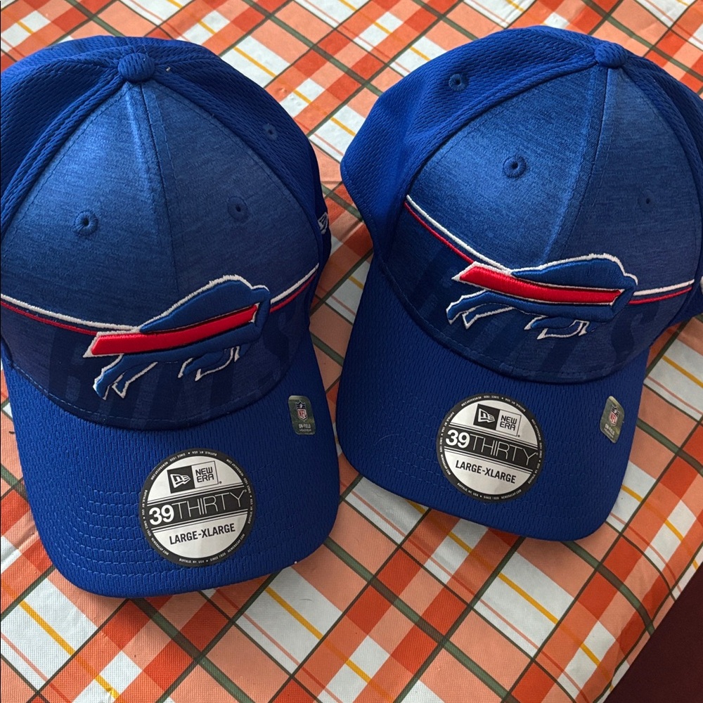 New Era Blue 39THIRTY Cap with Red and White Accents🎁2 for the  price of one